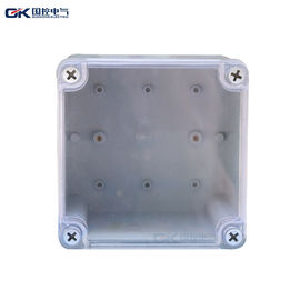 Çin Beyaz Plastik Elektrik Muhafaza Kutuları / PVC Su Geçirmez Bağlantı Kutusu 125 * 125 * 75cm Tedarikçi