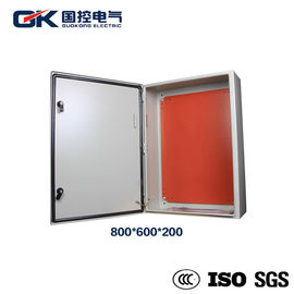 Kapalı Boyalı karbon çelik RAL 7035 açık gri güneş modülü dağıtım kutusu